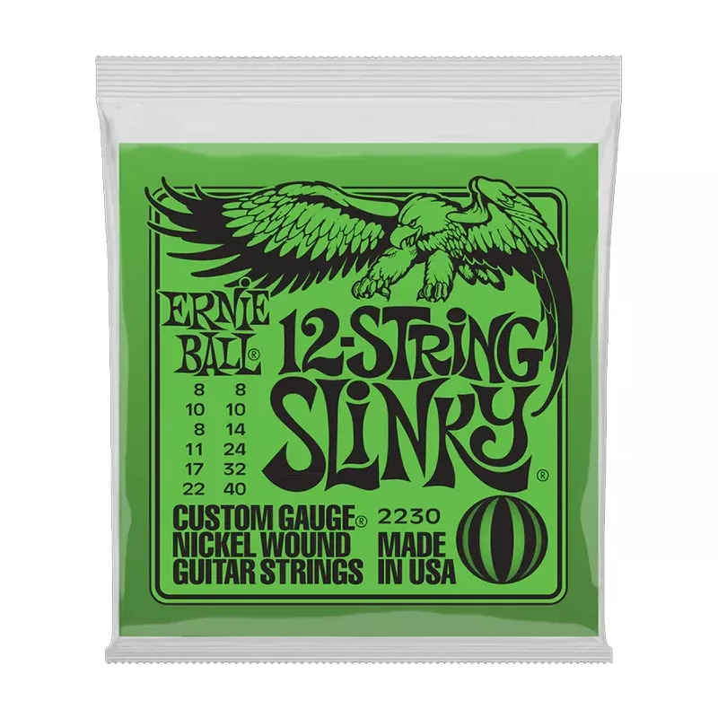 Ernie Ball 12-String Slinky 12-String Guitar Strings - Custom Gauge