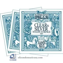 Ernie Ball 2403 Palla Nylon Classical Guitar Strings 3 sets