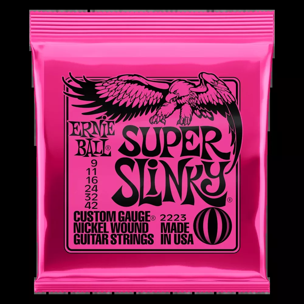 Ernie Ball 9-42 Super Slinky Strings