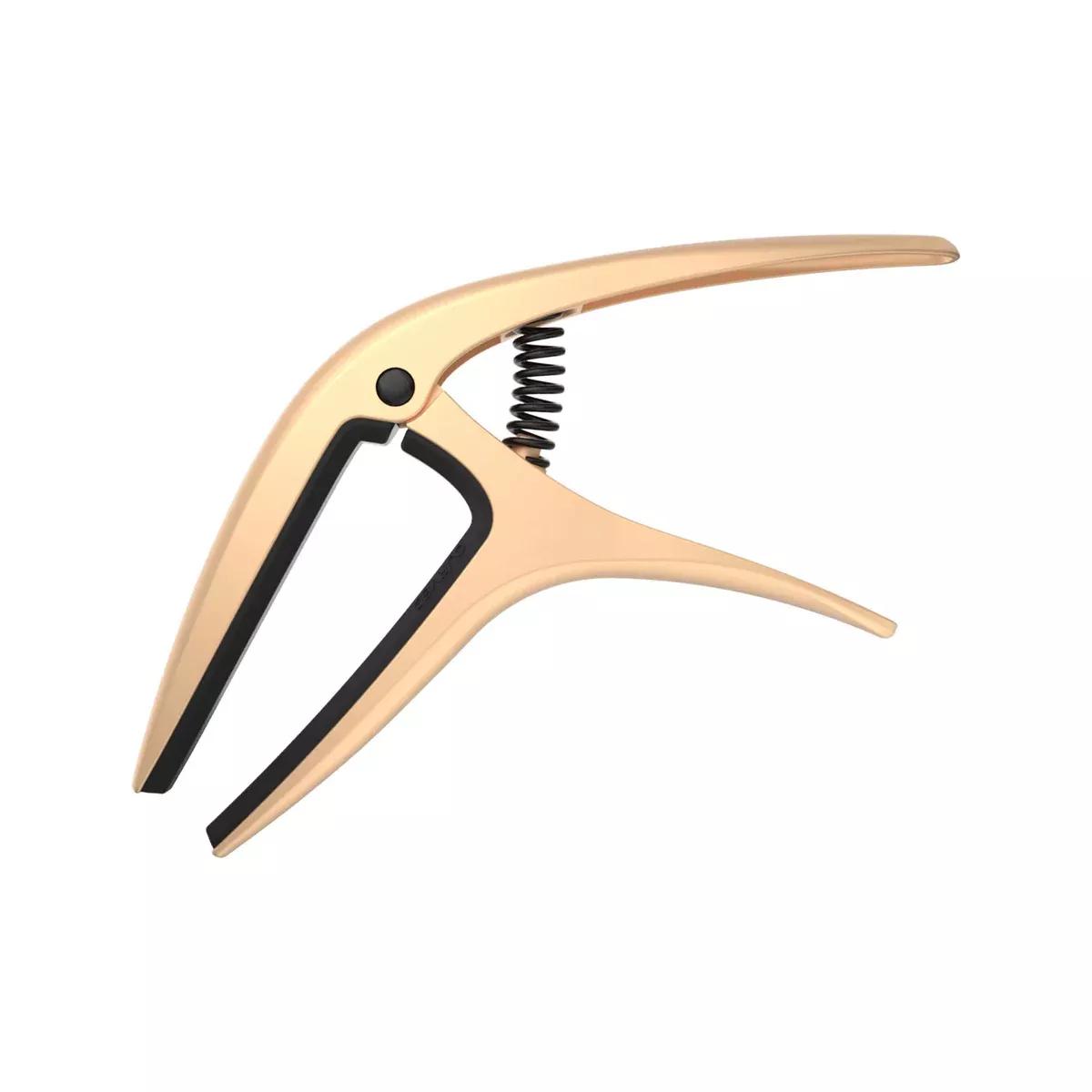 Ernie Ball Axis Dual Radius Capo, Gold Satin