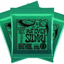 Ernie Ball Not Even Slinky Guitar Strings 3 SETS