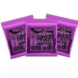Ernie Ball P02220 Power Slinky 3 Sets Pack Electric Guitar Strings