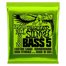 Ernie Ball P02836 Regular Slinky Nickel 5 String Bass Strings
