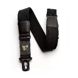 Ernie Ball P04145 Polylock Guitar Strap 2″ Neoprene BLACK