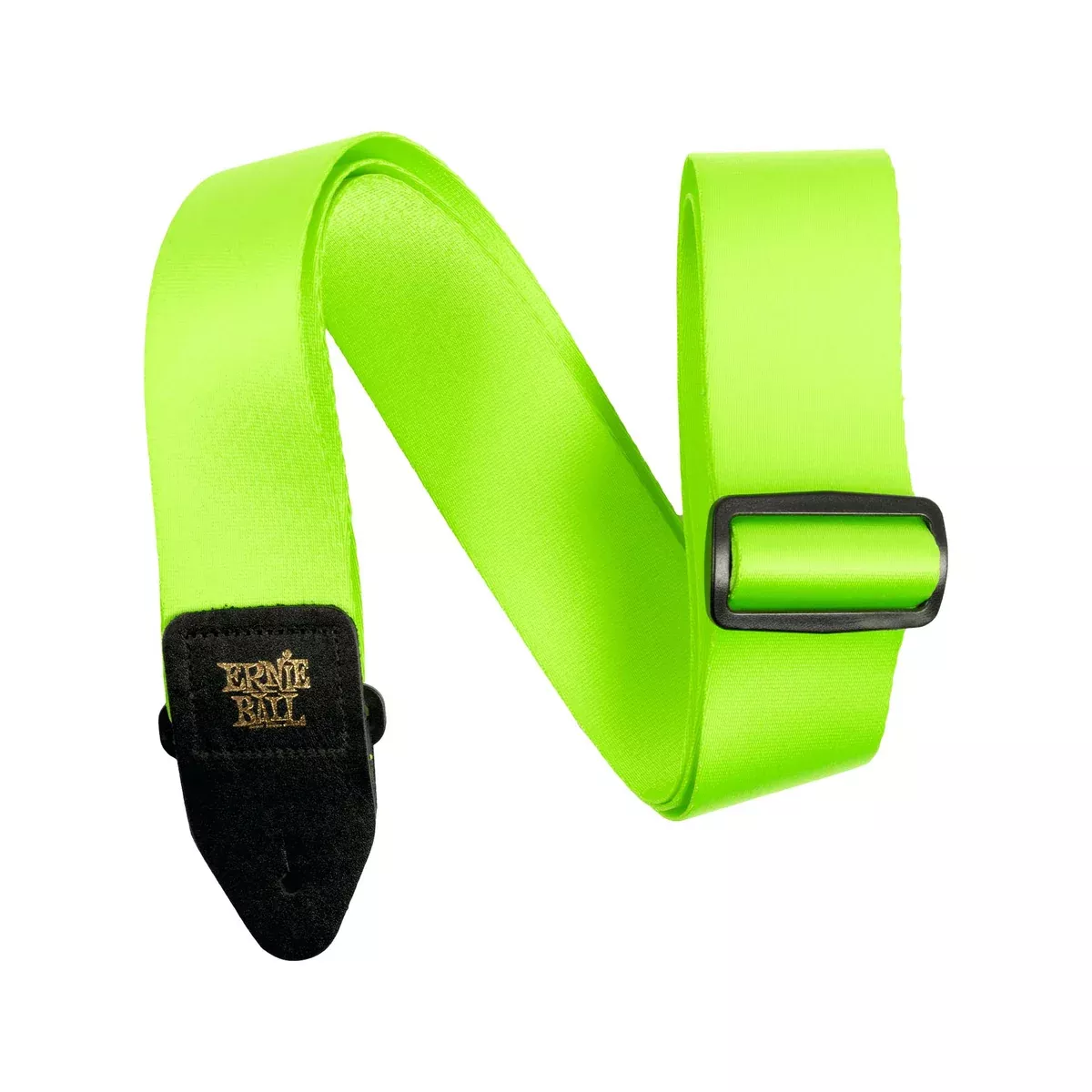 Ernie Ball Premium Guitar Strap, Neon Green