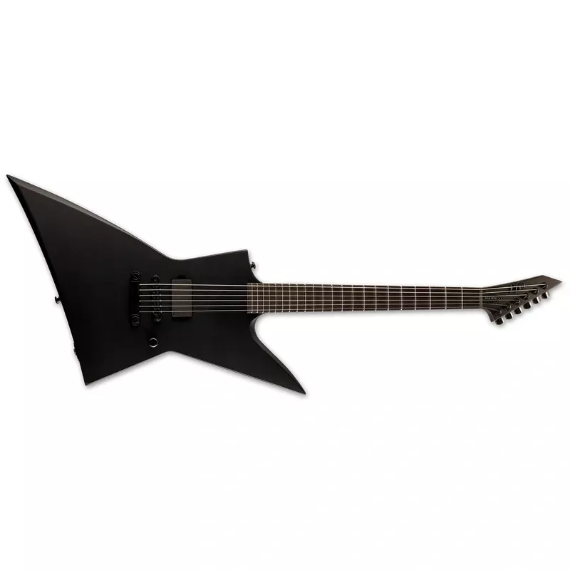 ESP LTD EX BLACK METAL BLACK SATIN LEXBKMBLKS