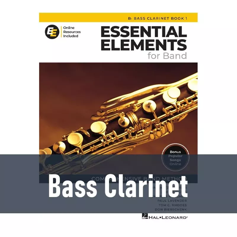 Essential Elements for Band with Online Resources - Bass Clarinet (Book 1)