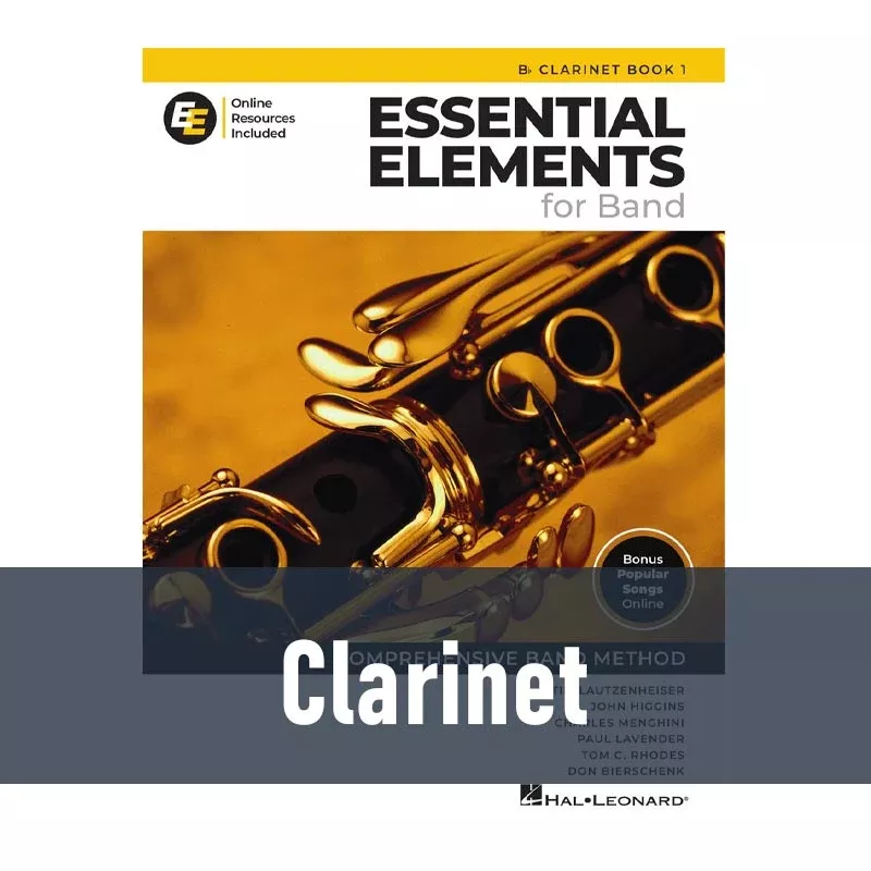 Essential Elements for Band with Online Resources - Clarinet (Book 1)