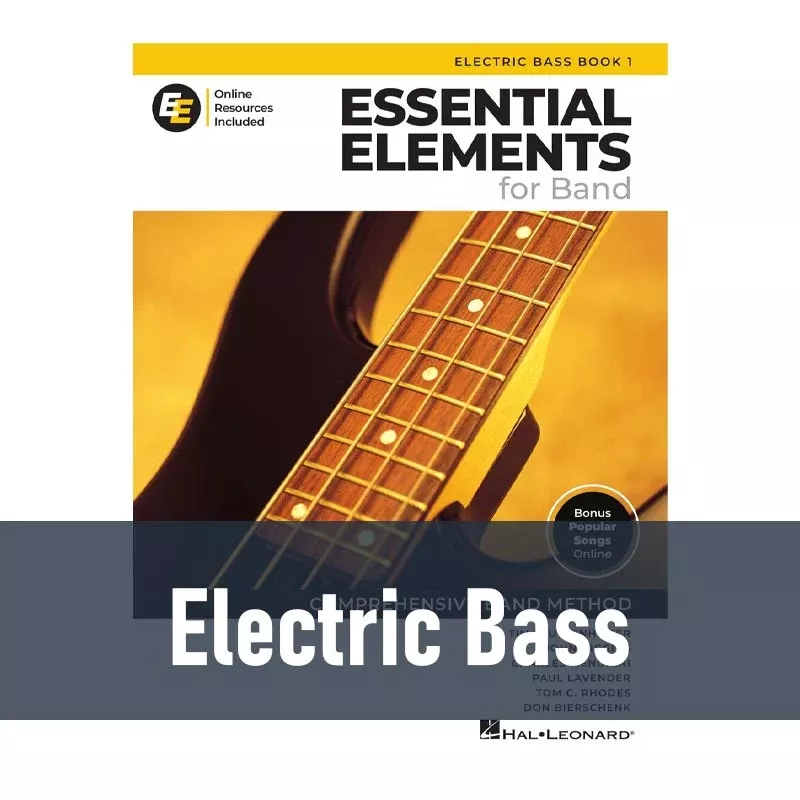 Essential Elements for Band with Online Resources - Electric Bass (Book 1)