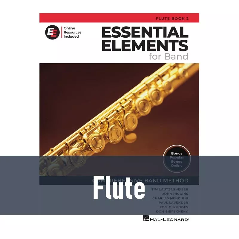 Essential Elements for Band with Online Resources - Flute (Book 2)