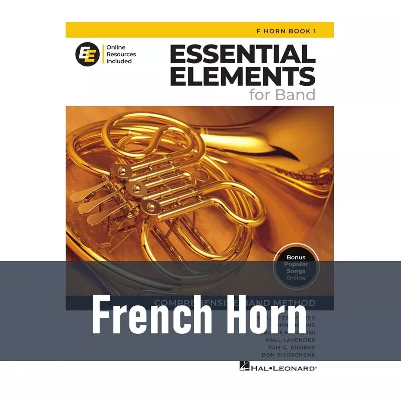Essential Elements for Band with Online Resources - French Horn (Book 1)
