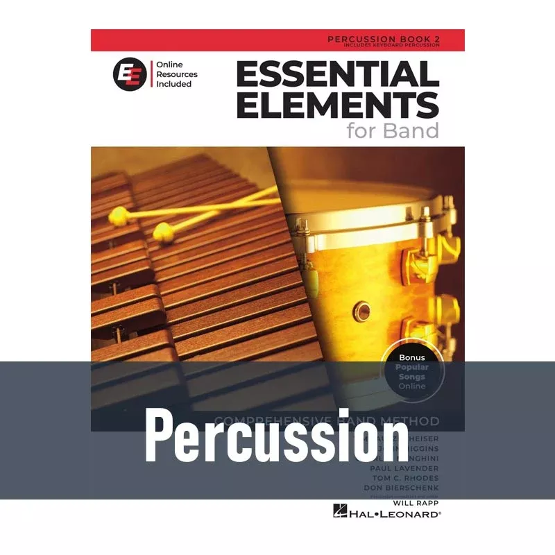 Essential Elements for Band with Online Resources - Percussion / Keyboard (Book 2)