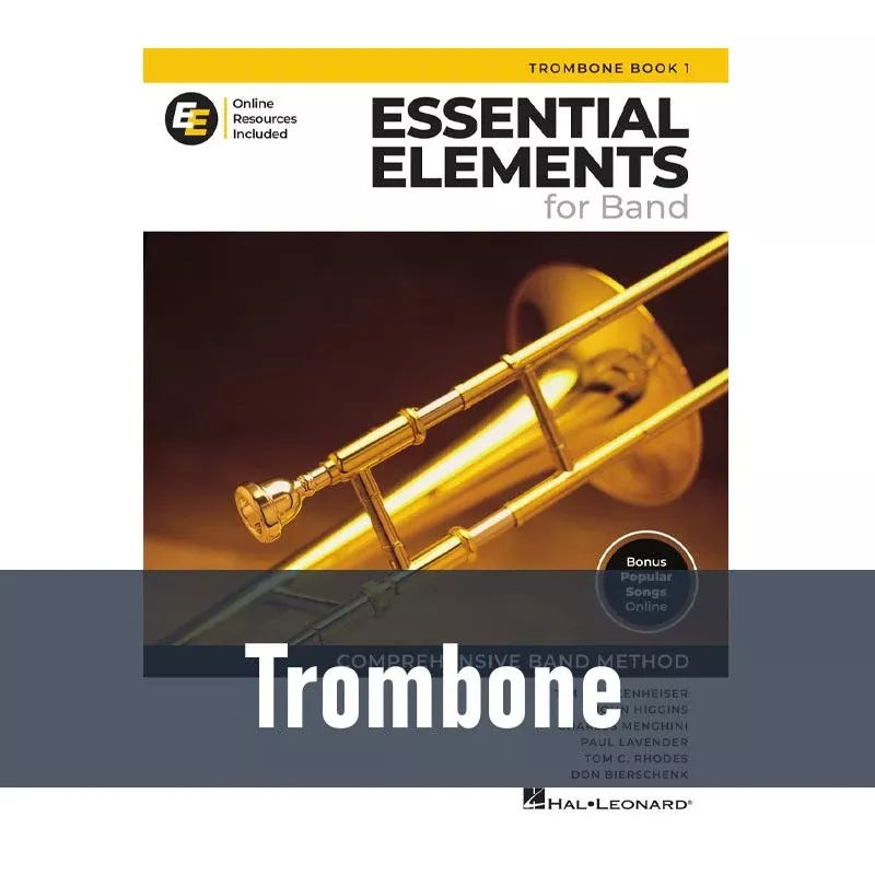 Essential Elements for Band with Online Resources - Trombone (Book 1)