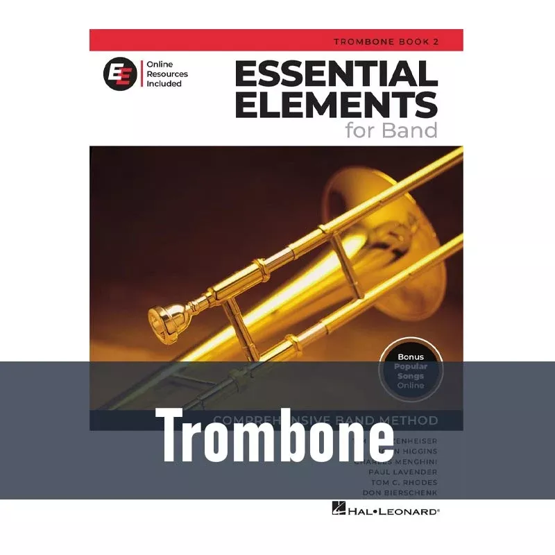Essential Elements for Band with Online Resources - Trombone (Book 2)