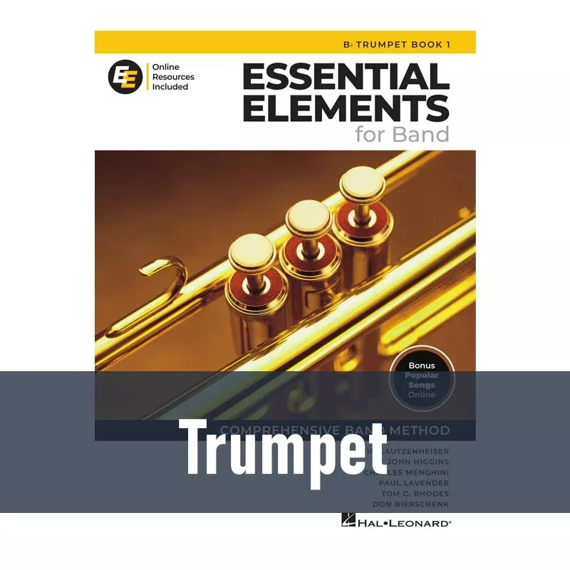 Essential Elements for Band with Online Resources - Trumpet (Book 1)