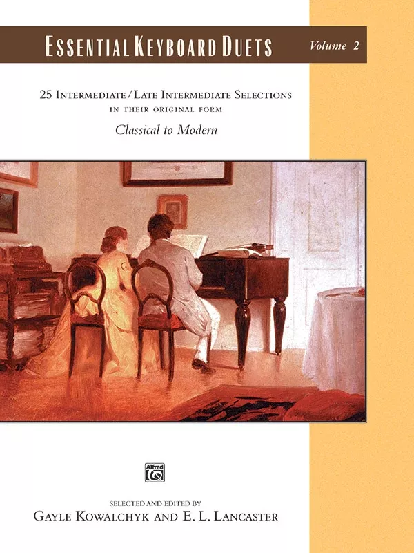 Essential Keyboard Duets, Volume 2: Piano Duet (1 Piano, 4 Hands) Comb Bound Book