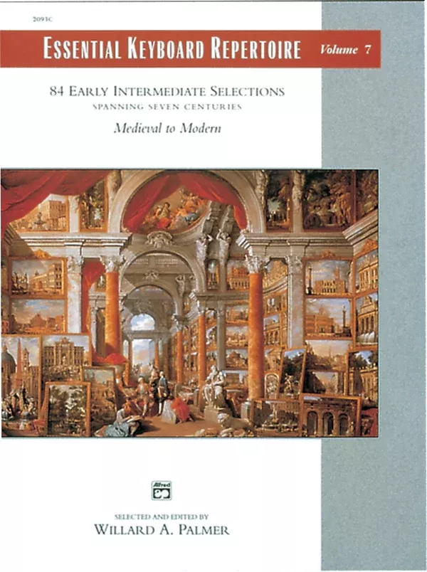 Essential Keyboard Repertoire, Volume 7 (Spanning Seven Centuries): Piano Comb Bound Book