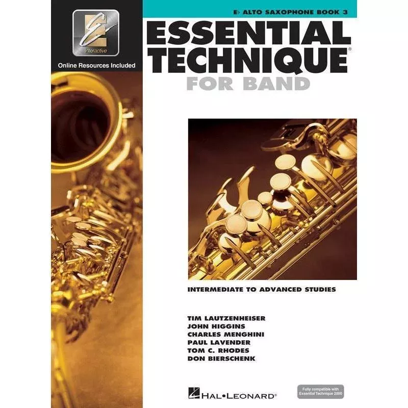Essential Technique For Band - Alto Saxophone Book 3
