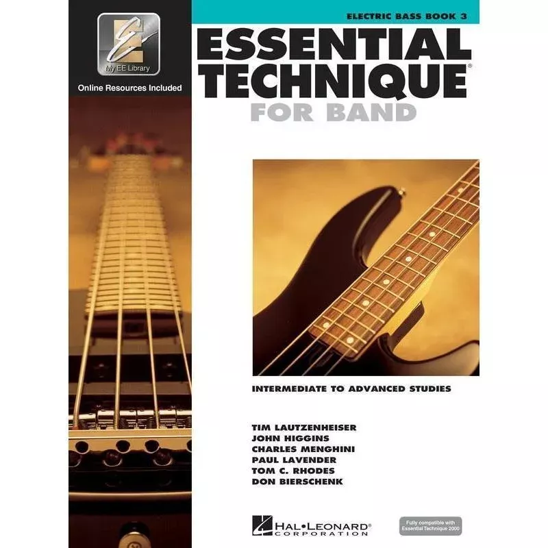 Essential Technique For Band - Electric Bass Book 3