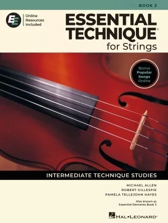 Essential Technique for Strings Book 3 2025 Edition