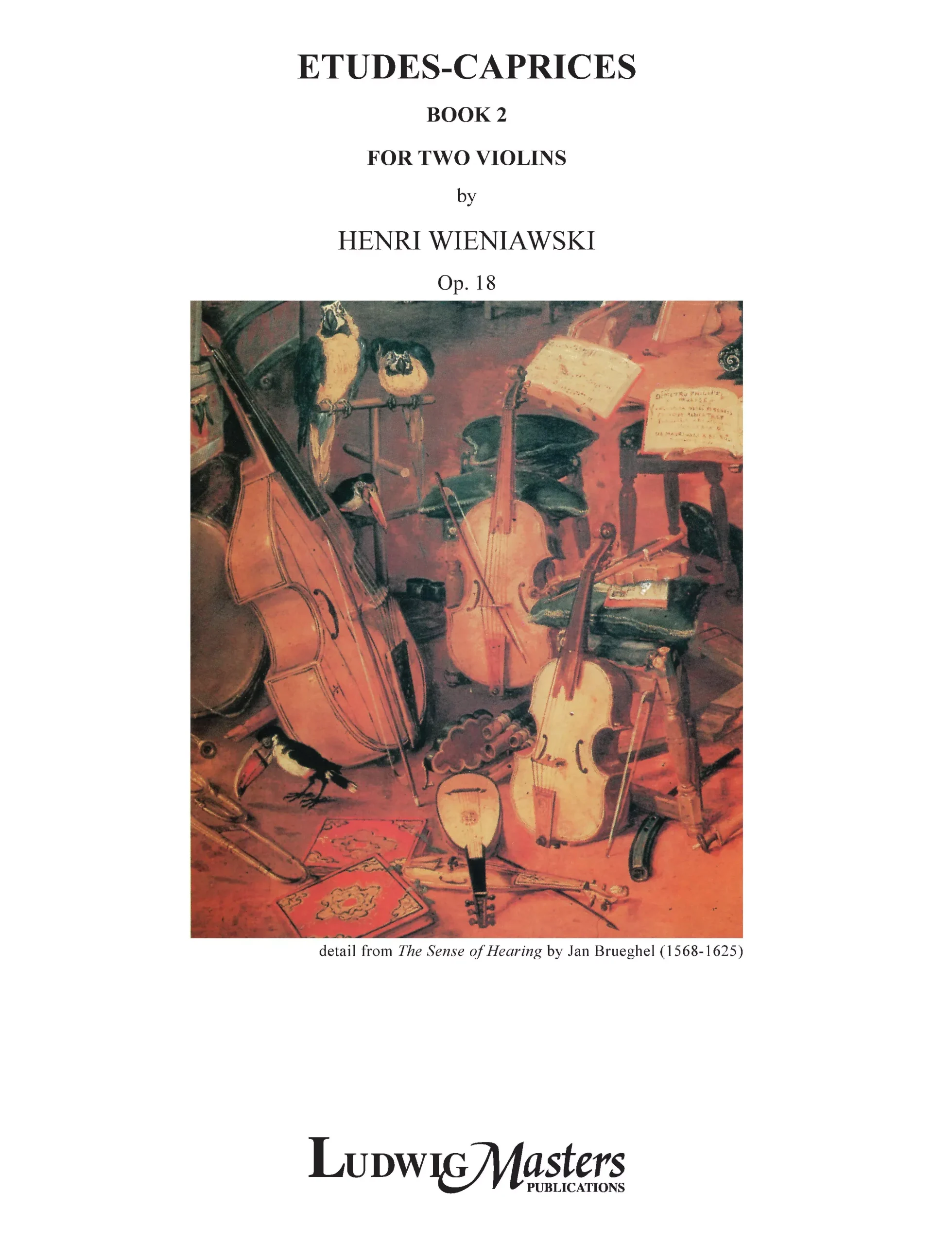Etudes Caprices, Op. 18 (Bk. 2): Violin, Duo, Playing Score