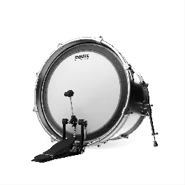 Evans 22" Coated Bass Batter Drumhead Coated White