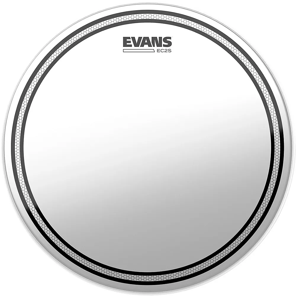 EVANS EC2S Frosted Drum Head 6 in.