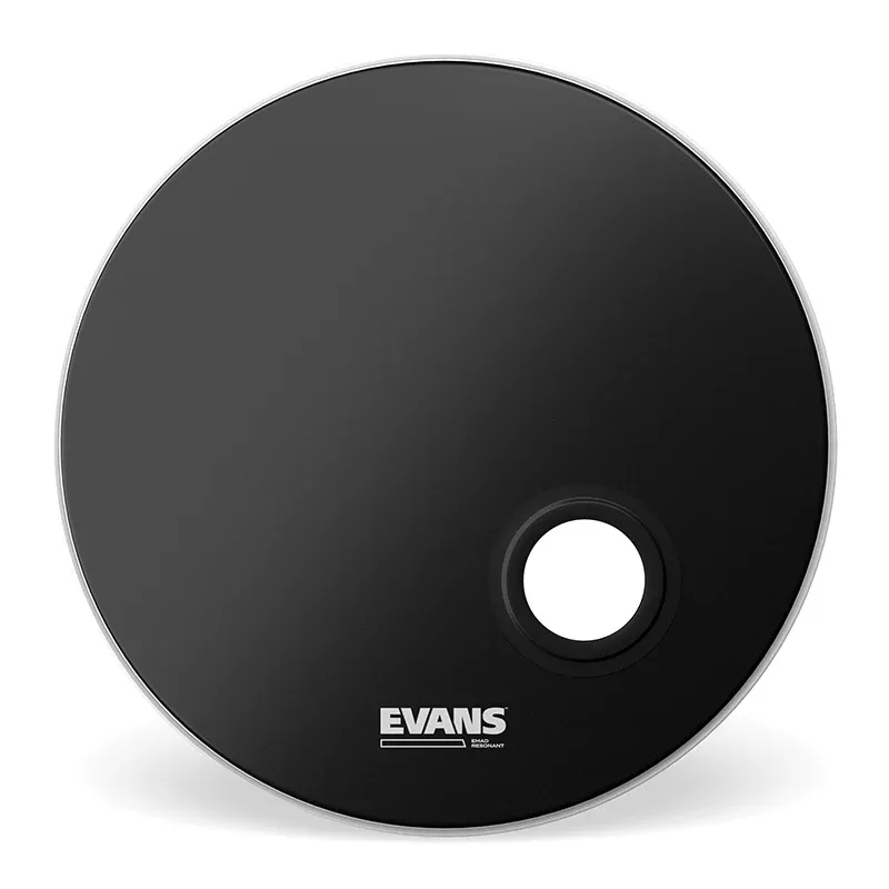 Evans EMAD Black Resonant Bass Drumhead - 22"