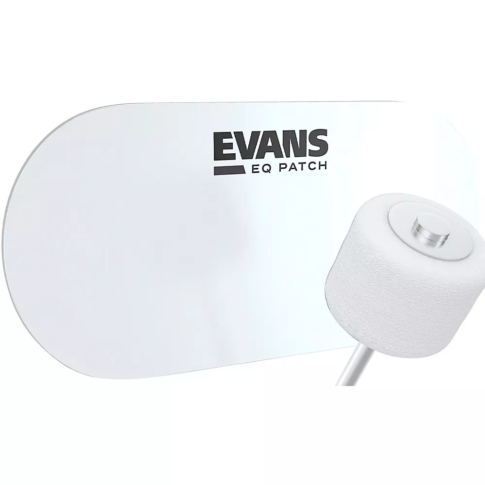 EVANS EQ Double Bass Drum Patch - Clear