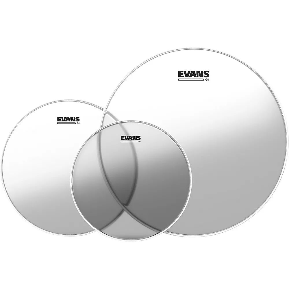 EVANS G1 Clear Drum Head Pack Fusion - 10/12/14
