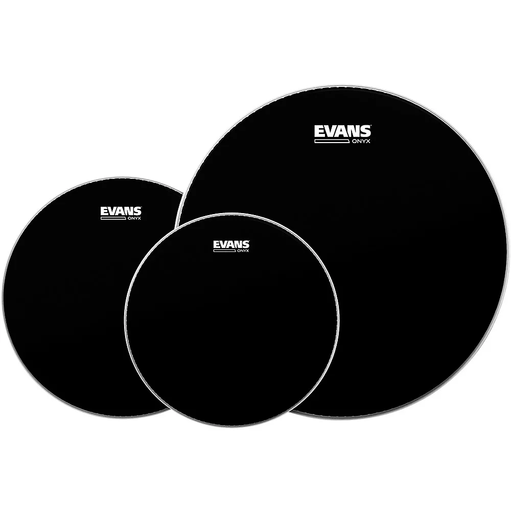 EVANS Onyx 2 Drum Head Pack Rock - 10/12/16