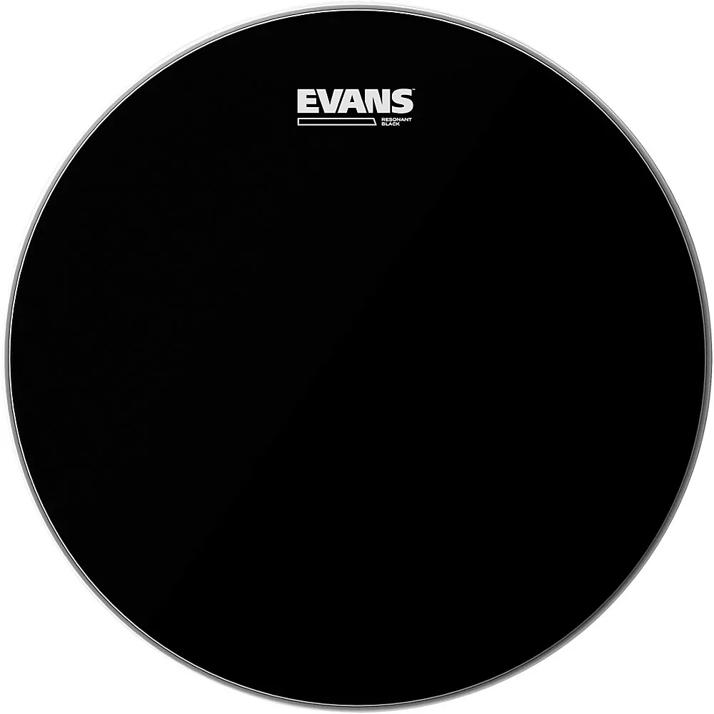 EVANS Resonant Black Tom Drum Head 12 in.