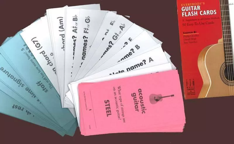 Everybody's Guitar Flash Cards
