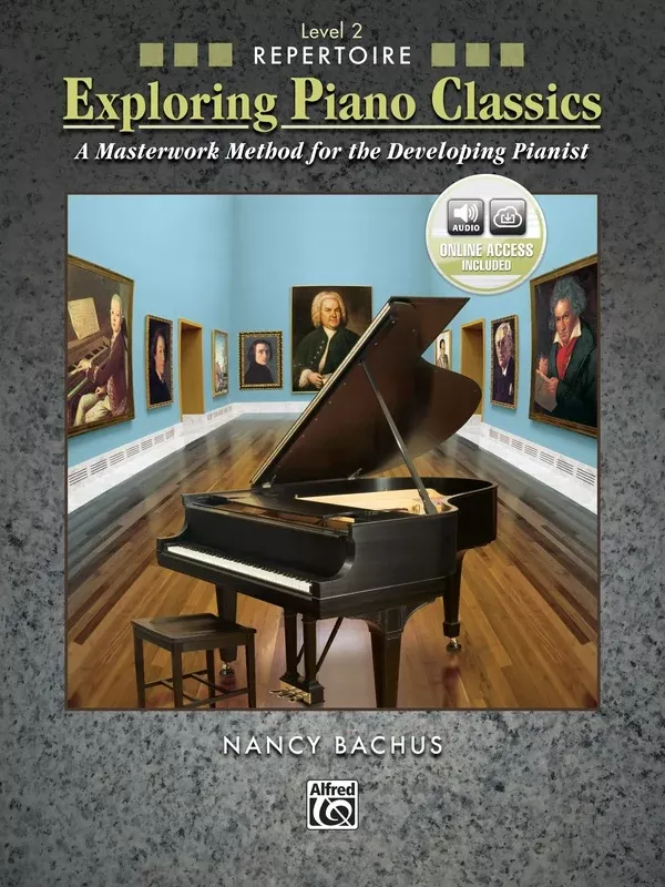 Exploring Piano Classics Repertoire, Level 2: Piano Book & CD