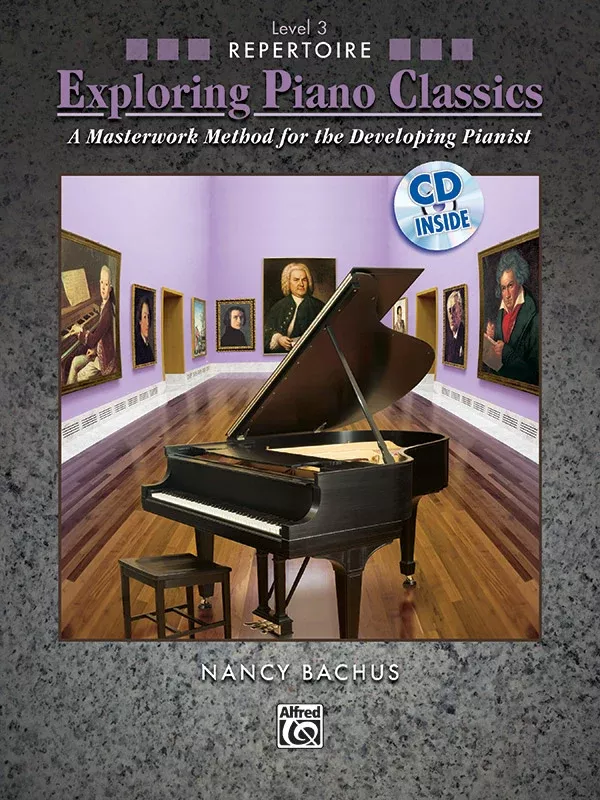 Exploring Piano Classics Repertoire, Level 3: Piano Book & CD