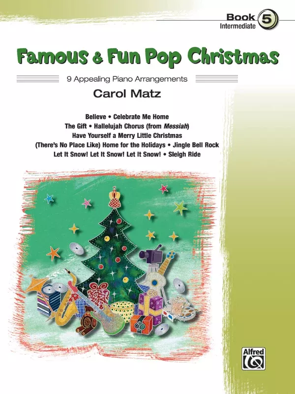 Famous & Fun Pop Christmas, Book 5: Piano Book