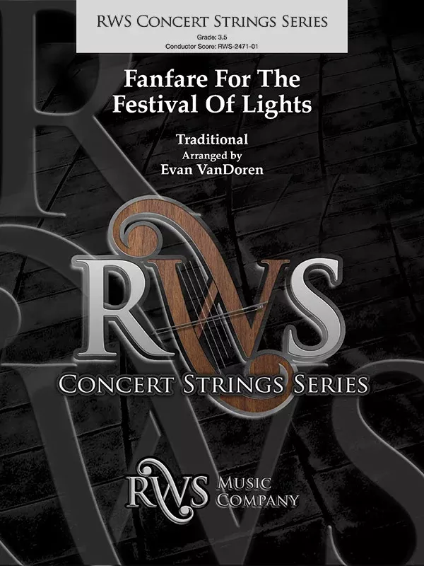 Fanfare For The Festival Of Lights: String Orchestra Conductor Score