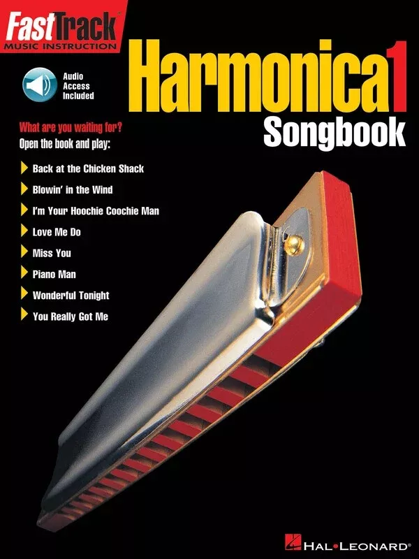 FASTTRACK HARMONICA SONGBOOK 1 BK/OLA