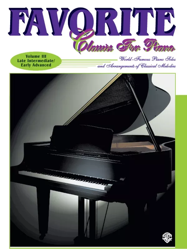 Favorite Classics for Piano, Volume 3: Piano Book & CD