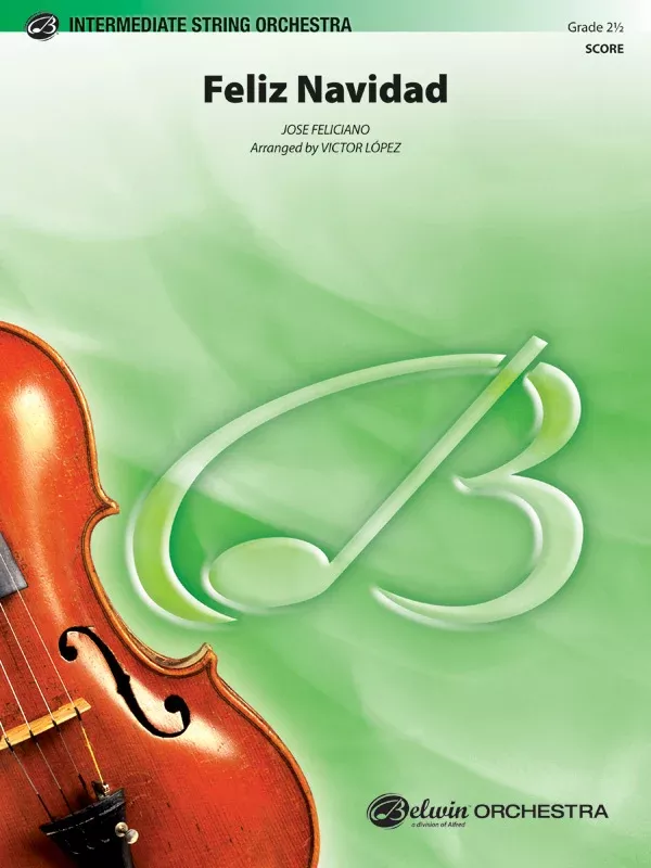 Feliz Navidad: String Orchestra Conductor Score & Parts