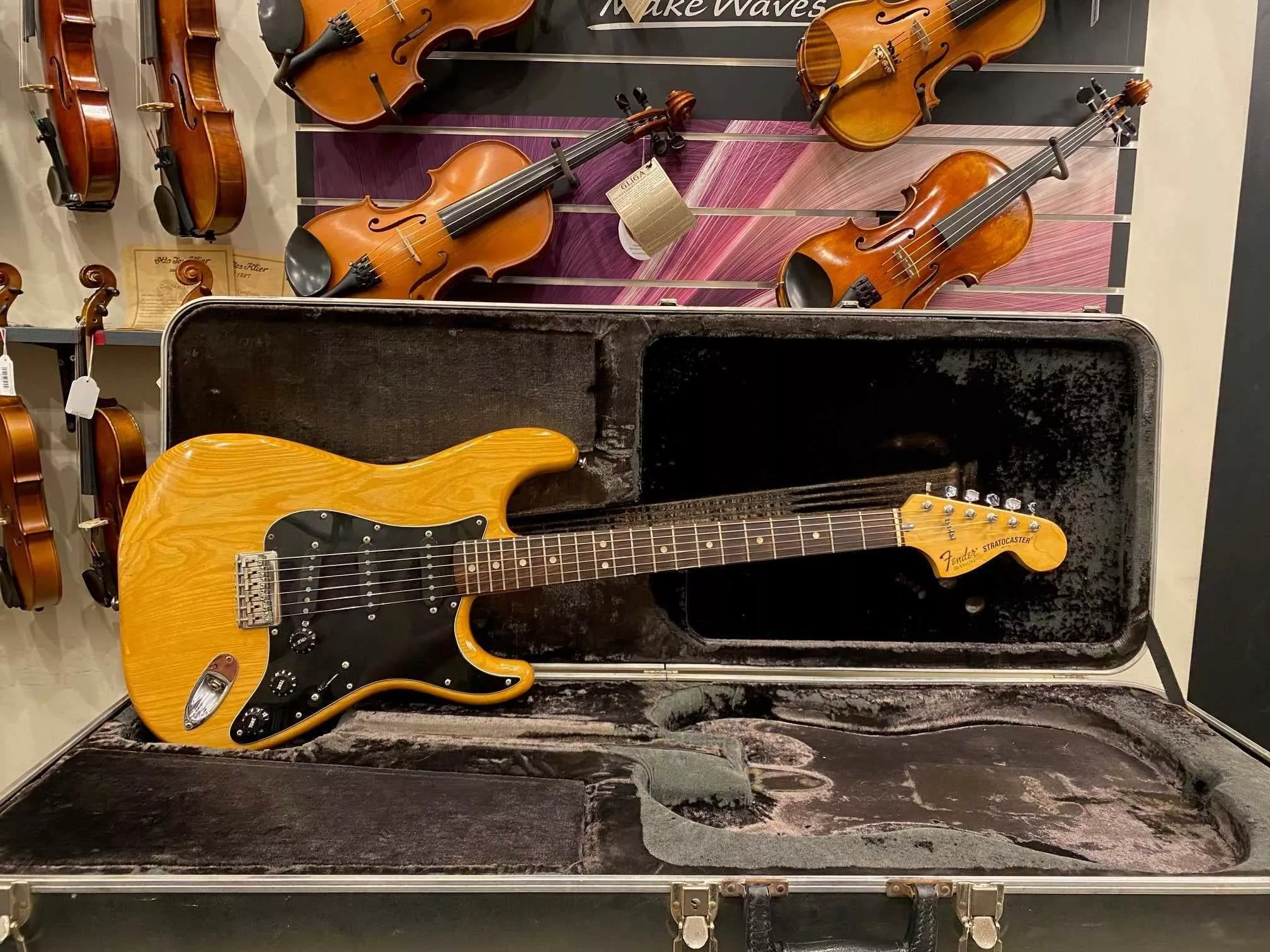 Fender 1979 Stratocaster Vintage Hard Tail Electric Guitar