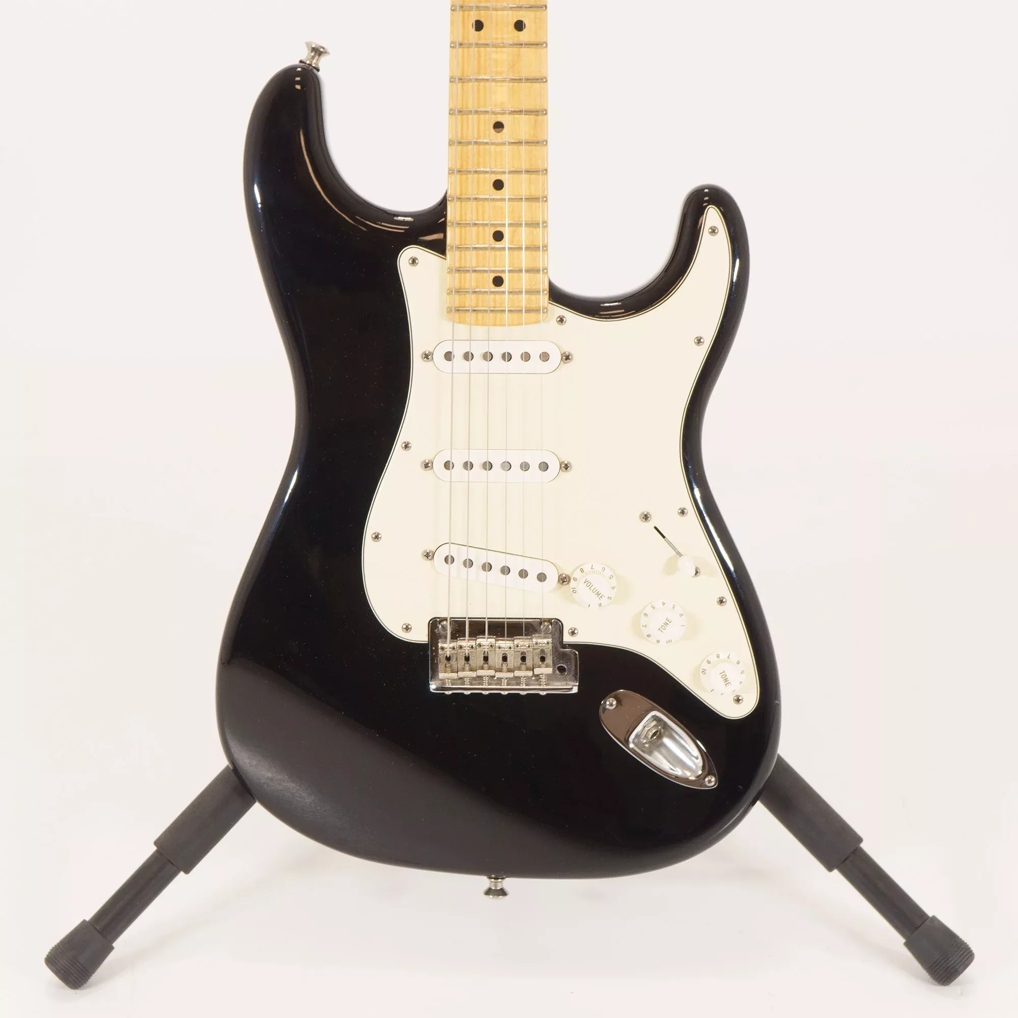 Fender 2008 American Standard Stratocaster - Black with Maple Fingerboard (Used)