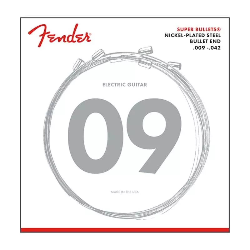 Fender 3250L Super Bullets Light Electric Guitar Strings