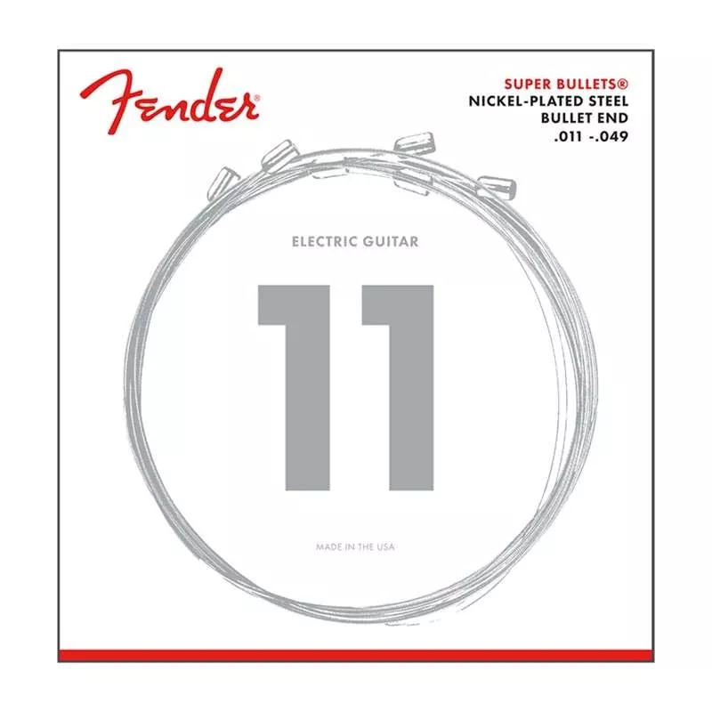 Fender 3250M Super Bullets Medium Electric Guitar Strings
