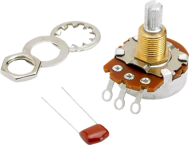 Fender 500K Split Shaft Potentiometer (Volume or Tone) 099-0834-000