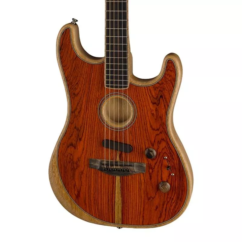 Fender American Acoustasonic Stratocaster – Cocobolo with Ebony Fingerboard