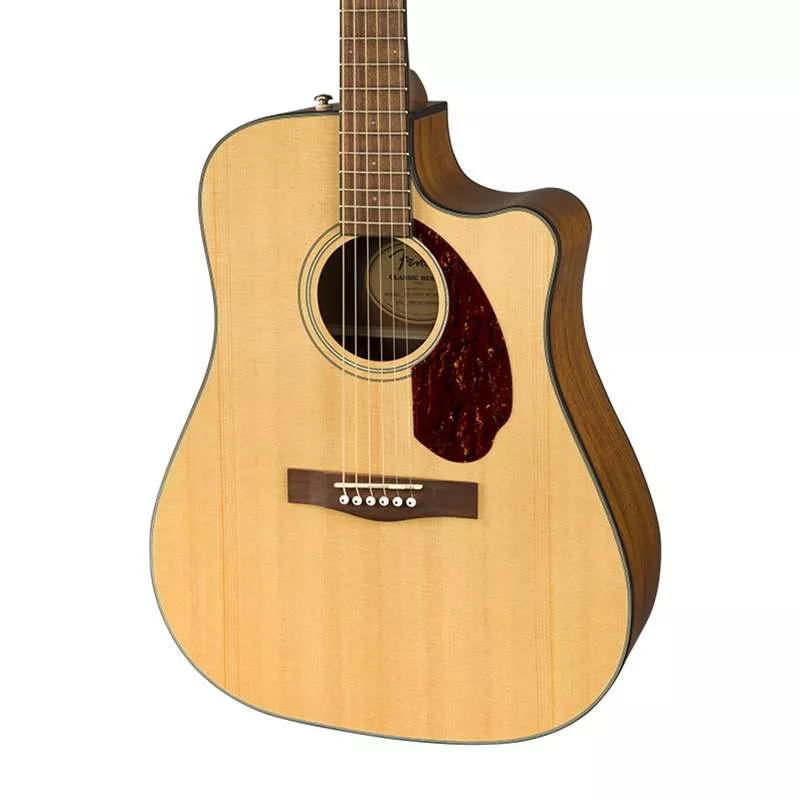 Fender CD-140SCE Dreadnought - Natural with Walnut Fingerboard - w/ Case