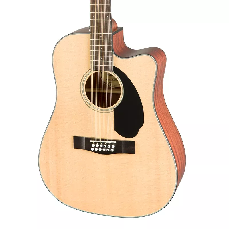 Fender CD-60SCE Dreadnought 12-string - Natural with Walnut Fingerboard