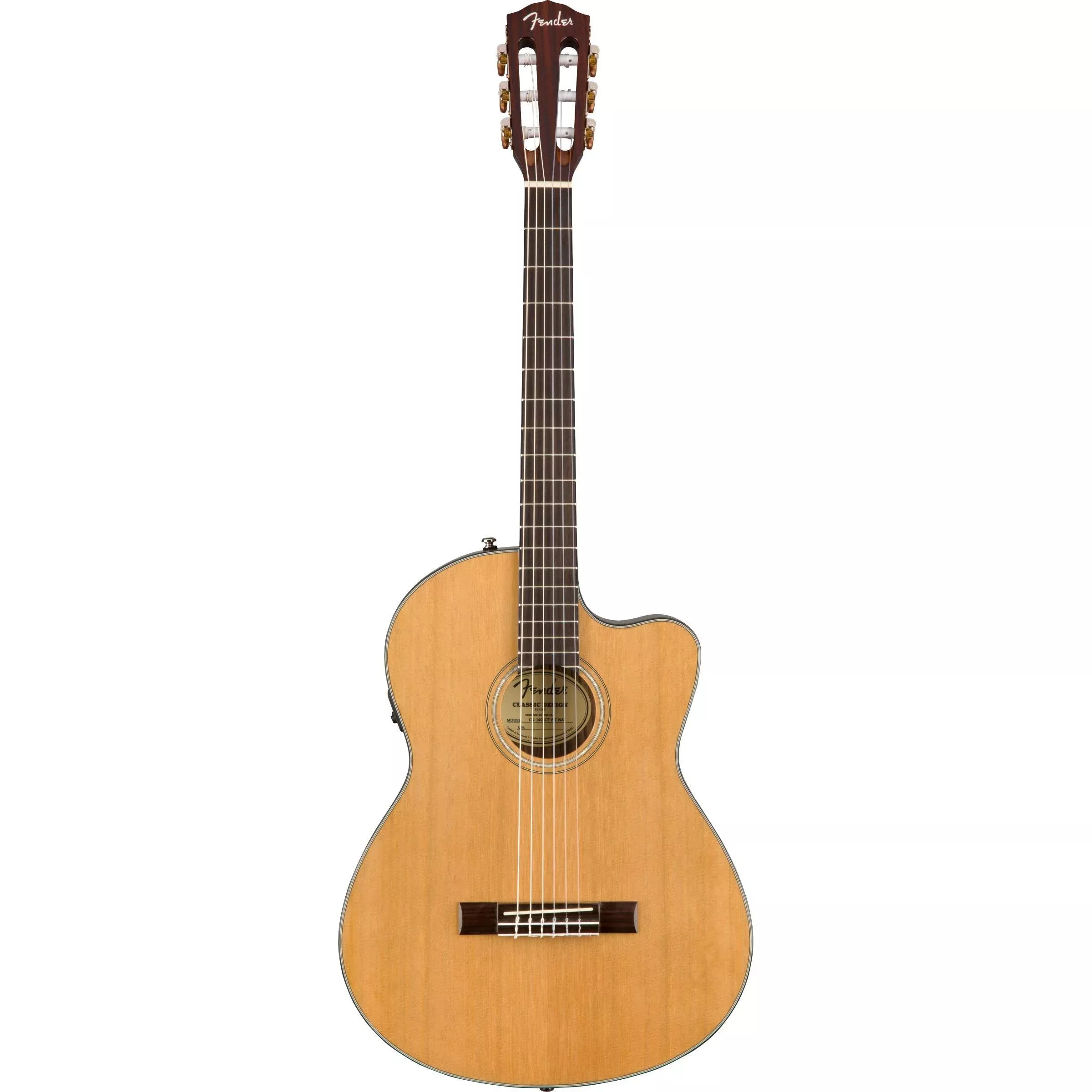 Fender CN-140SCE Nylon String Acoustic Electric Guitar