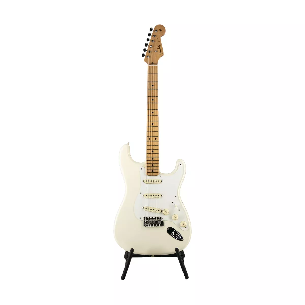 Fender Custom Shop Todd Krause Masterbuilt Active Stratocaster NOS Electric Guitar, Aged Arctic White